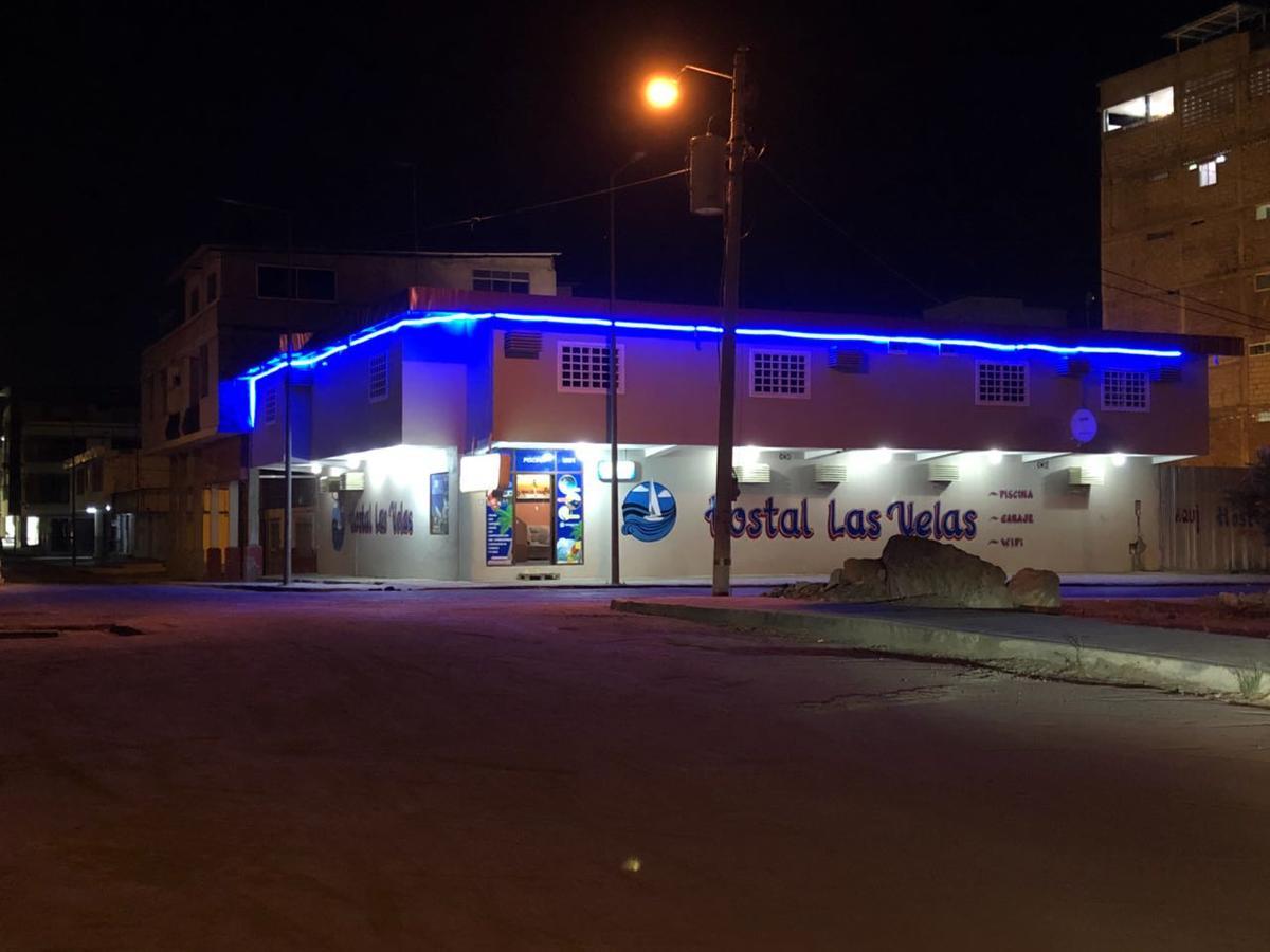 Hostal Las Velas Hotel Manta Buitenkant foto